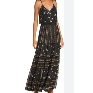 Anthropologie Dolan Annie‎ Mixed Floral Maxi Dress  XXL